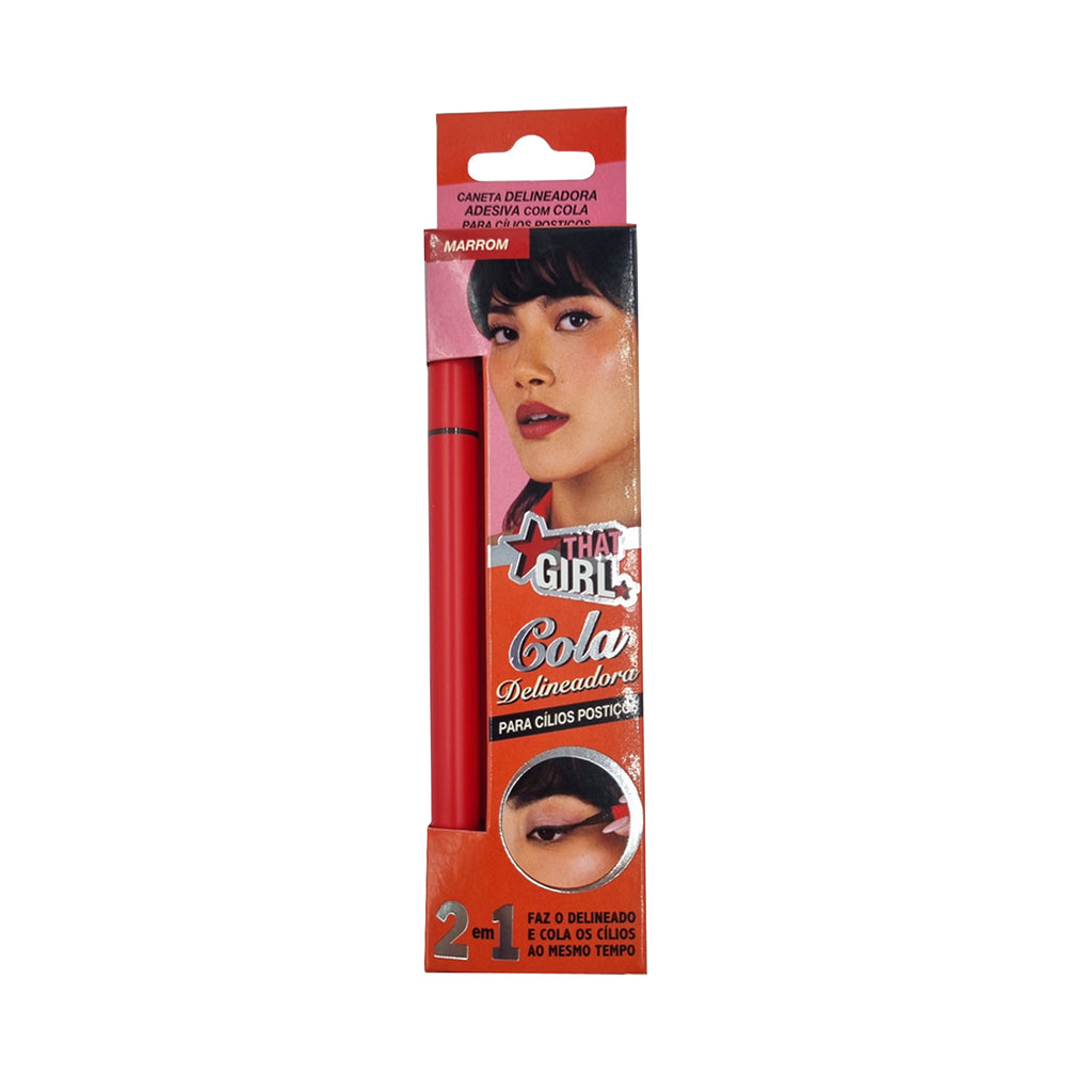 Caneta Delineadora com Cola para Cílios