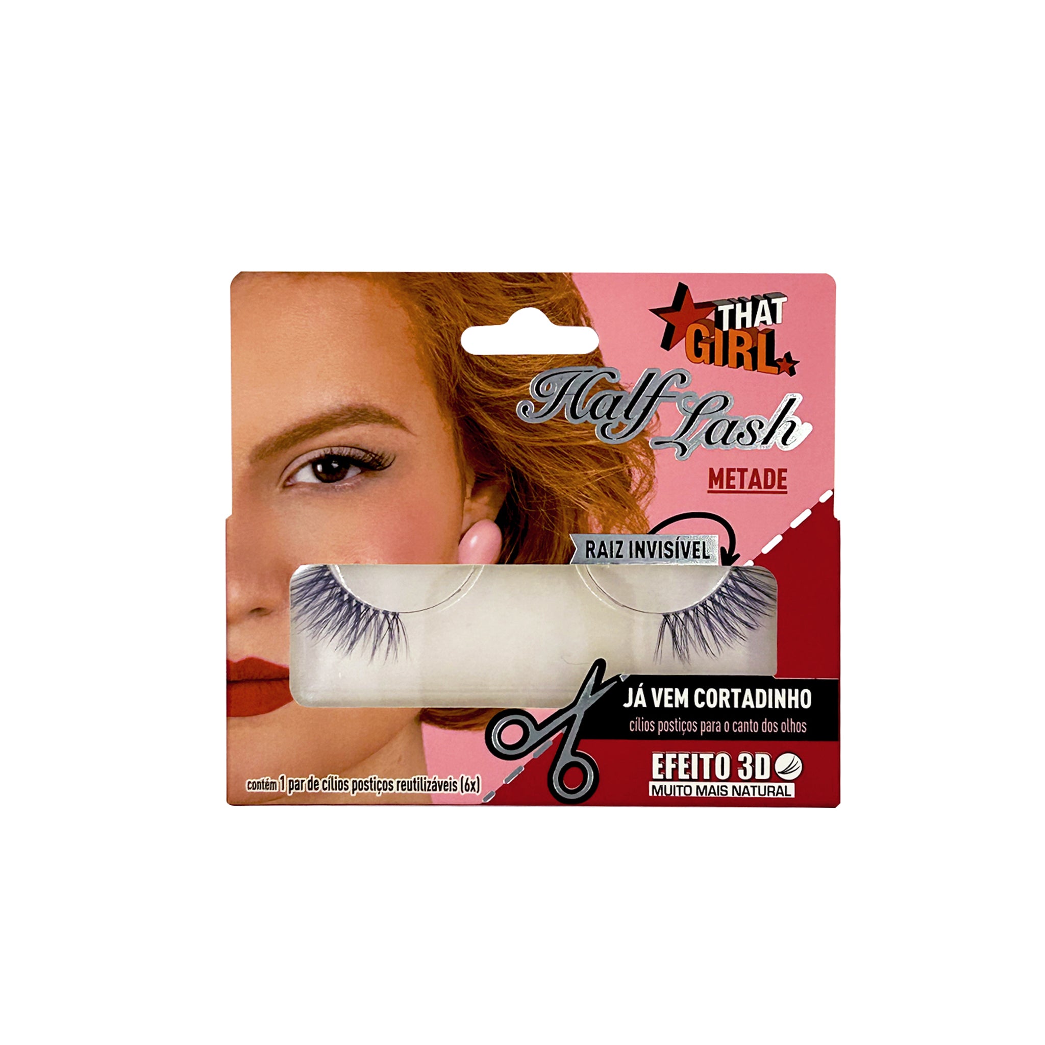 Cílios Postiços Half Lash
