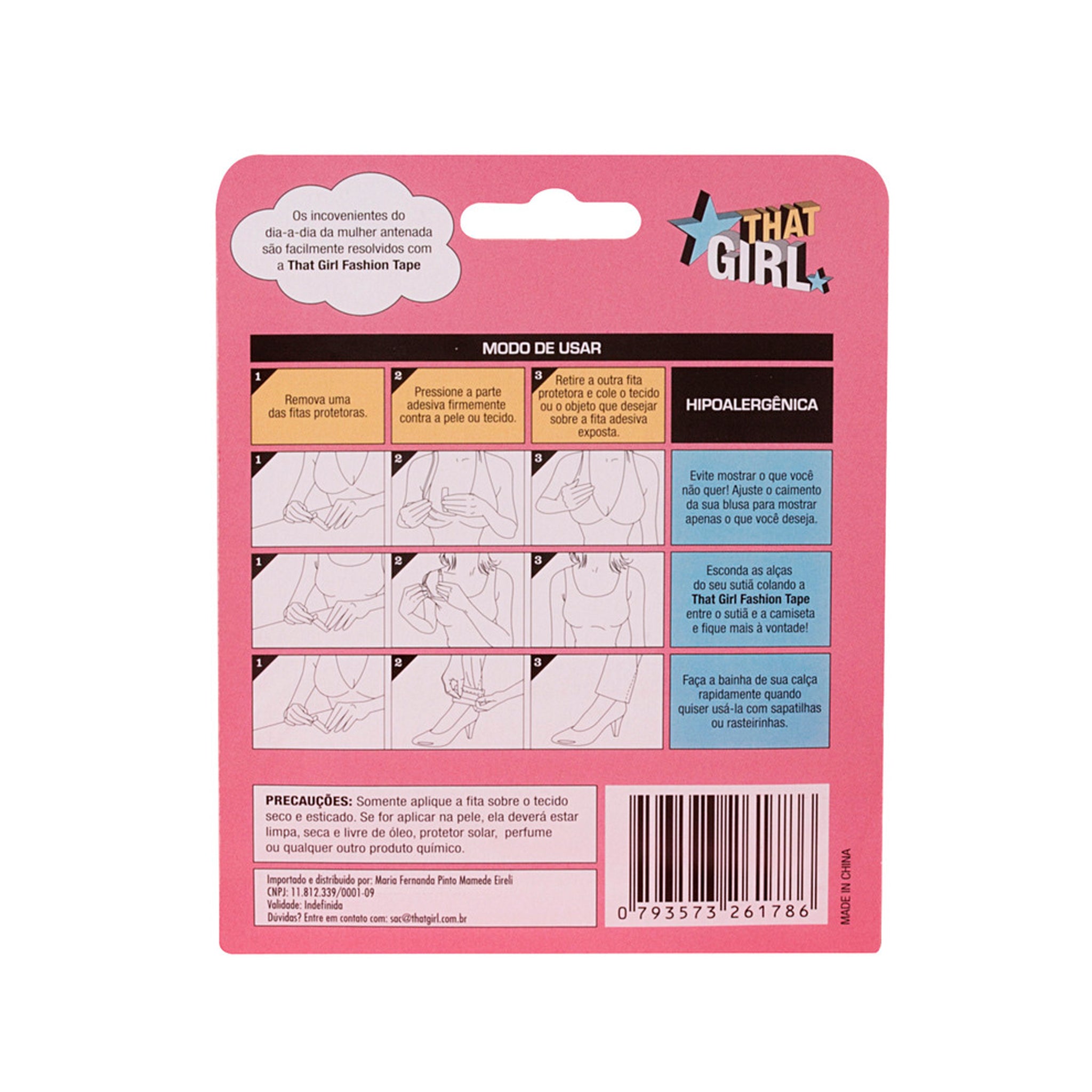 Fita Dupla Face Fashion Tape