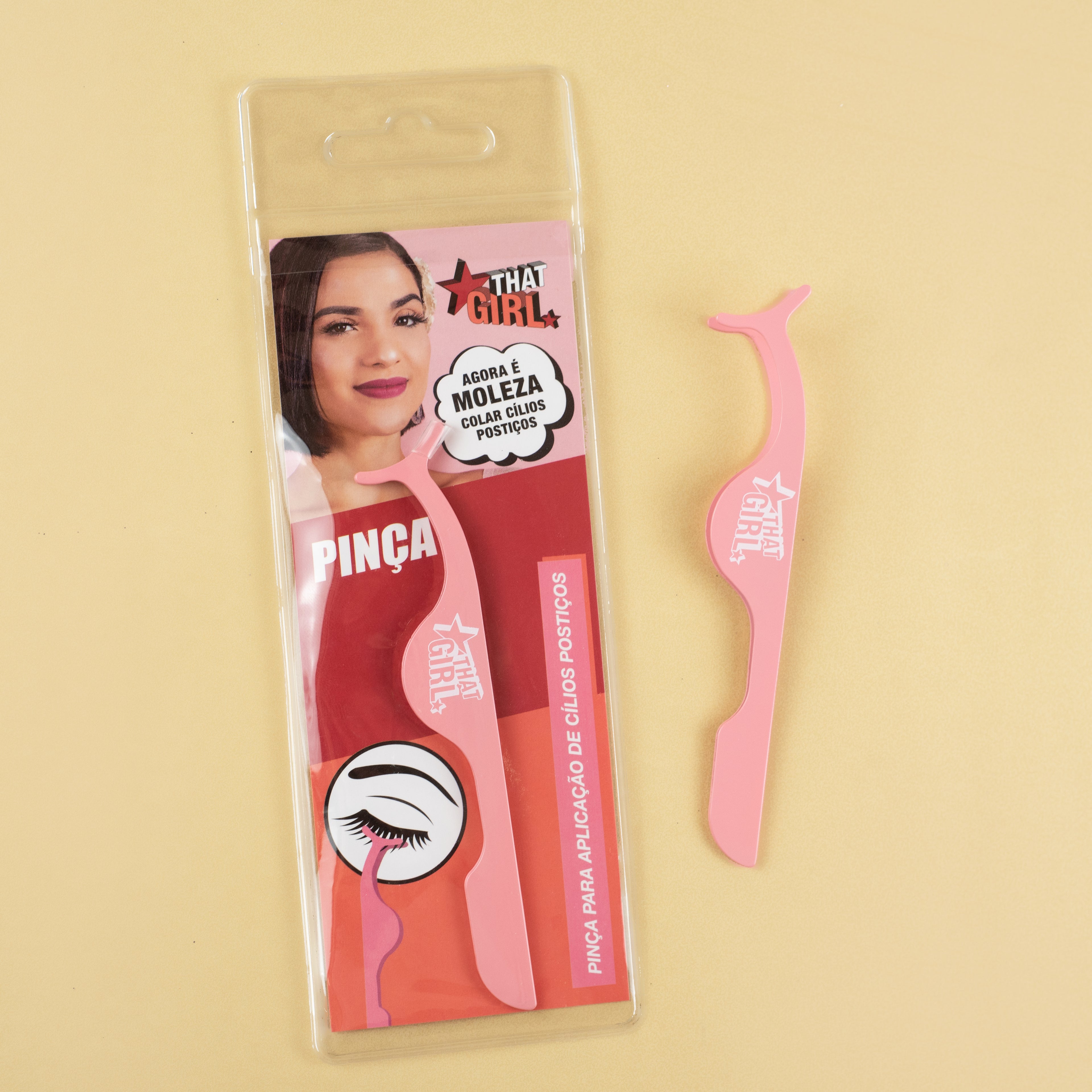 Pinça para Cílios Postiços